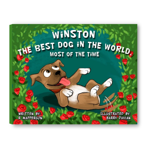 New Children's Book, Winston the Dog